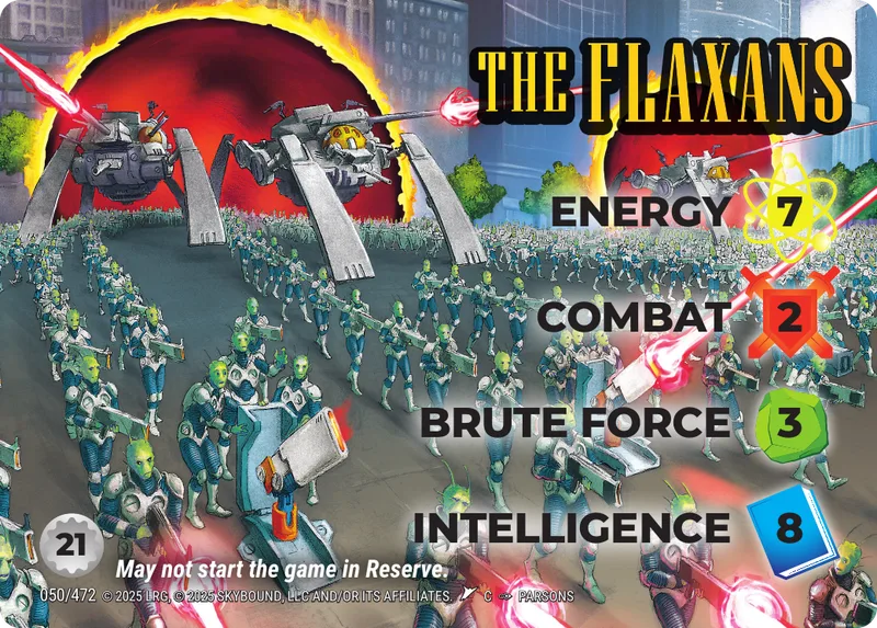 The Flaxans Character Stack