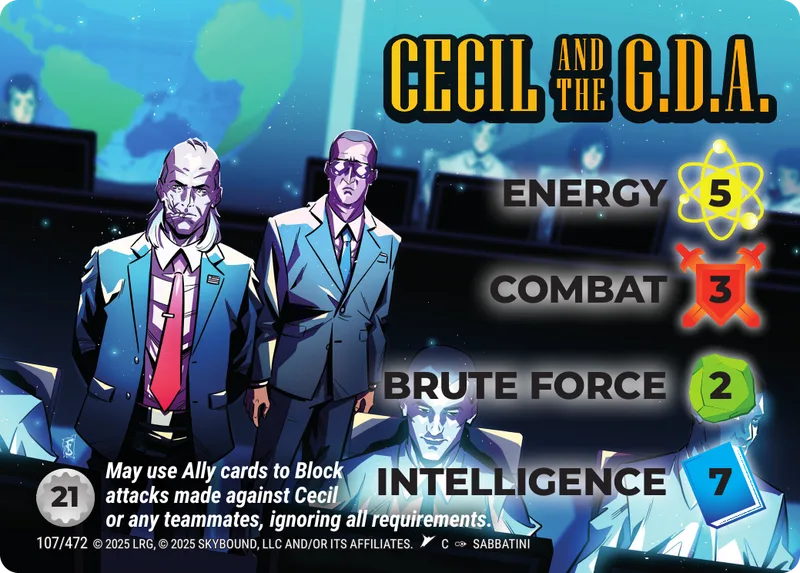 Cecil And The G.D.A. - C - SKY107