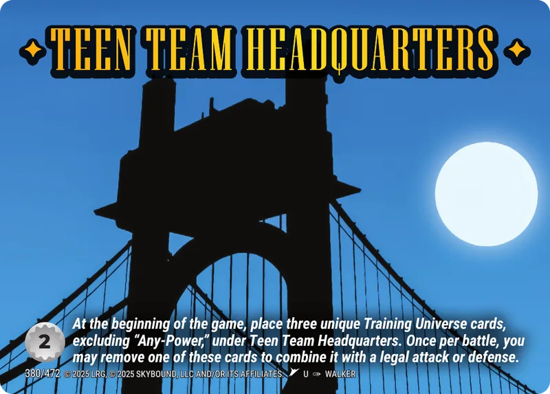 Teen Team Headquarters - U - SKY380