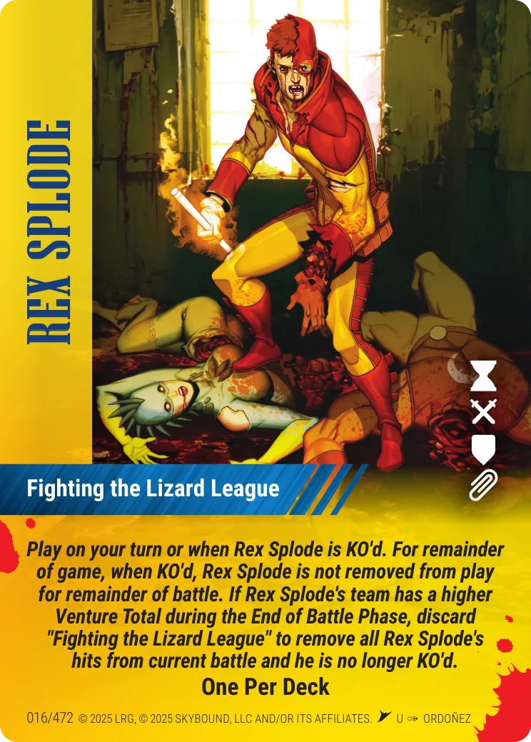 Fighting the Lizard League - U - SKY016